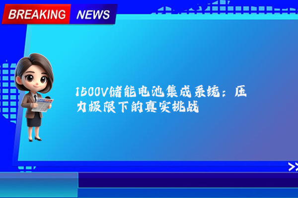 1500V储能电池集成系统：压力极限下的真实挑战
