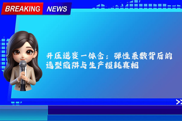 升压逆变一体仓：弹性系数背后的选型陷阱与生产损耗真相