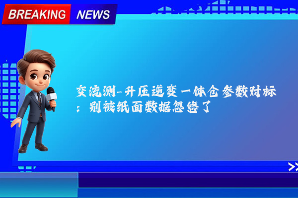交流测-升压逆变一体仓参数对标：别被纸面数据忽悠了